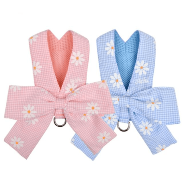 Olchi Candy Ribon Harness Pink or Sky blue-Medium