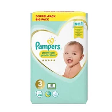 Pampers Premium Protection 3 66's