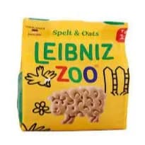 Leibniz Spelt & Oats Zoo Biscuits 100g