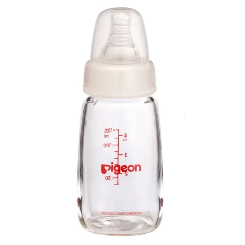 Pigeon Glass Feeding Bottle 120ml