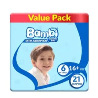 Bambi Diaper 6 Xxl 21s