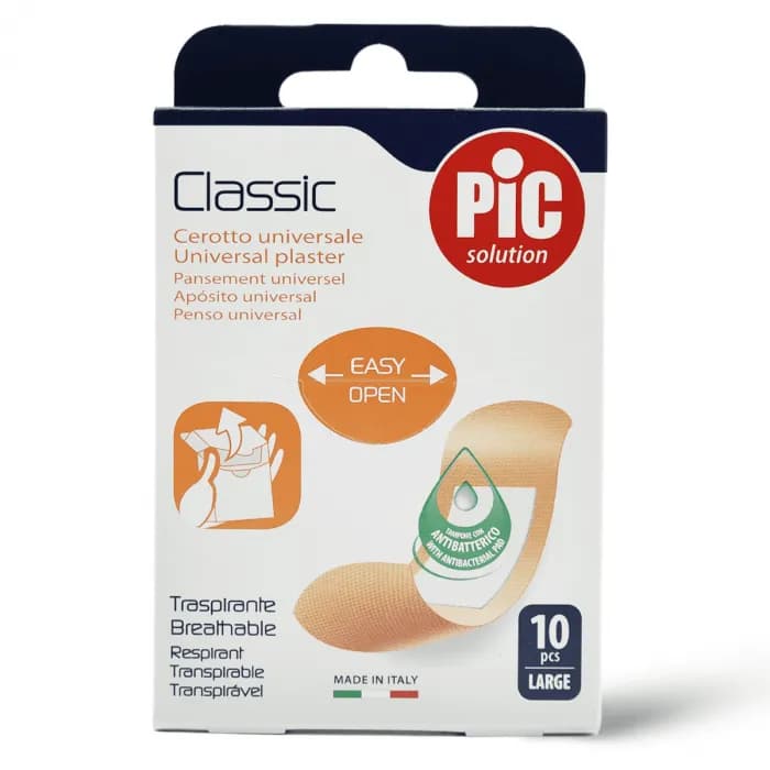 Pic Classic Antibacterial Plasters 10's