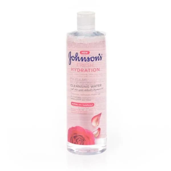 New Johnsons Fresh Hydration Micellar Rose - Infused Cleansing Water Normal  Skin 400ml