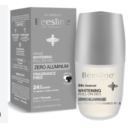 Beesline Natural Whitening Roll-on Deo Zero Aluminium