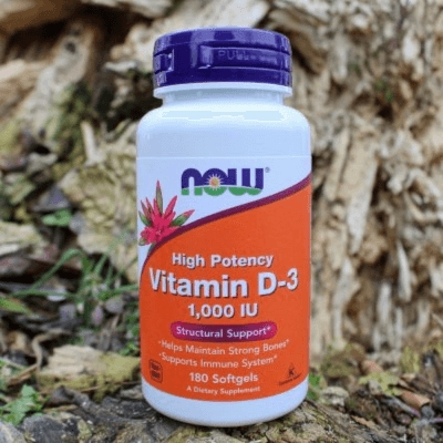 Now Vitamin D3-1000 Iu 180 Softgels