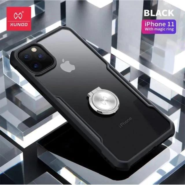 Xundd Ring Case for iPhone 11 Pro Max - Black