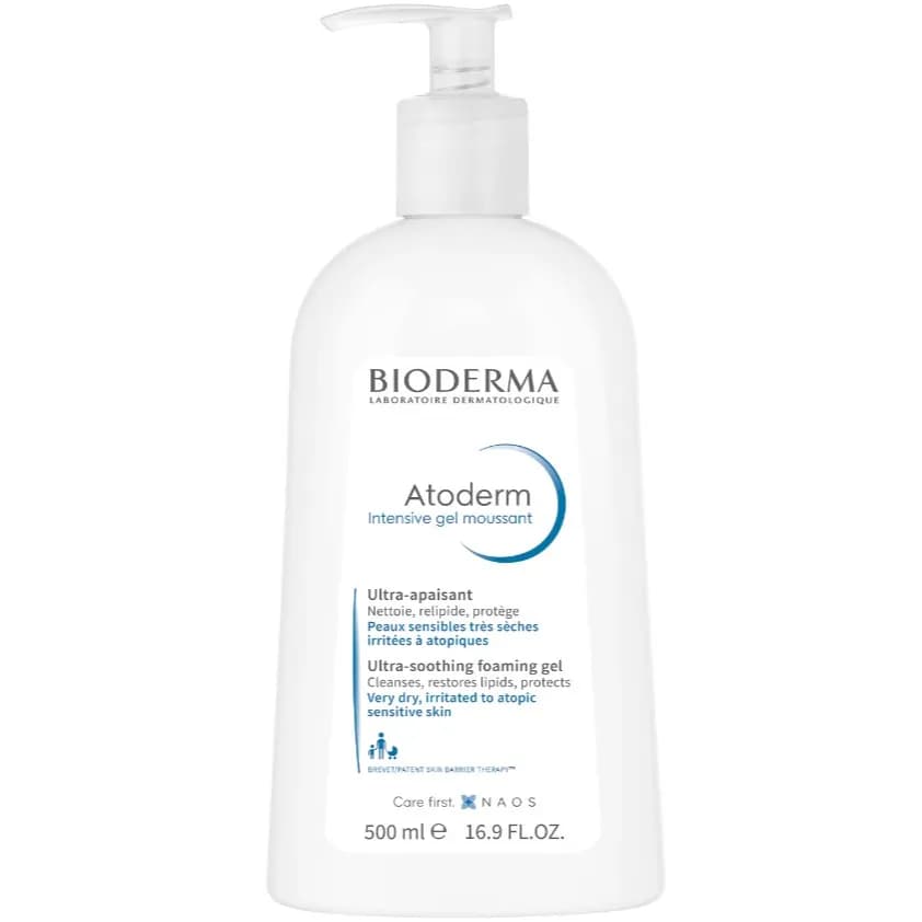 Bioderma Atoderm Intensive Ultra Soothing Foaming Gel 500ml