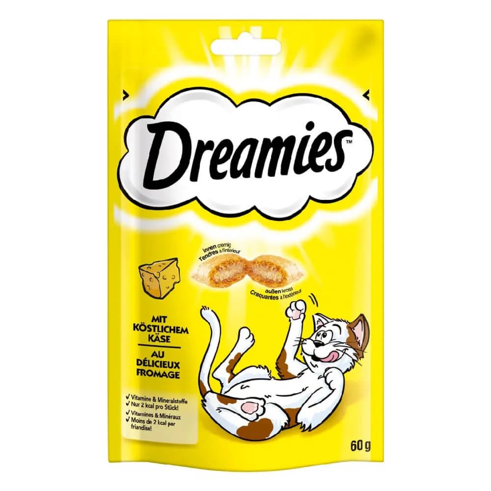 Dreamies With Delicious Cheese 60gm