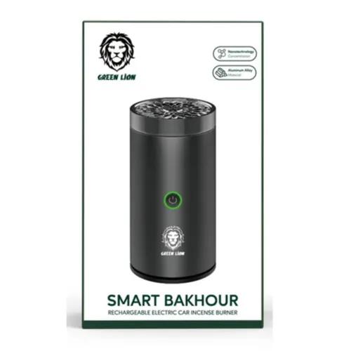 Green Lion Smart Bakhoor Rechargeable Electric Car Incense Burner Black