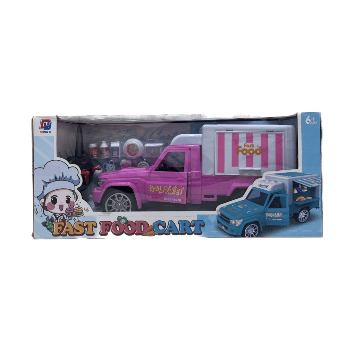 Fast Food Truck Pink