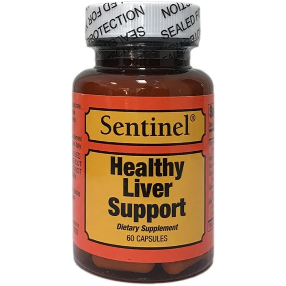 Sentinel Healthy Liver Support 60 Capsules