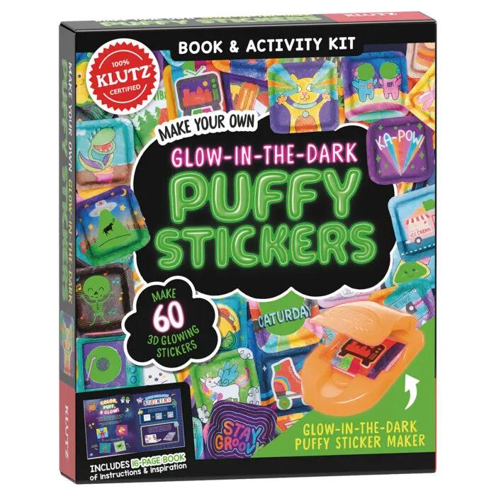 775419 Make Your Own Glow-in-the-dark Puffy Stickers (Klutz) (Paperback, Contains 1 Paperback / Softback And 1 Other Merchandise) By Editors Of Klutz