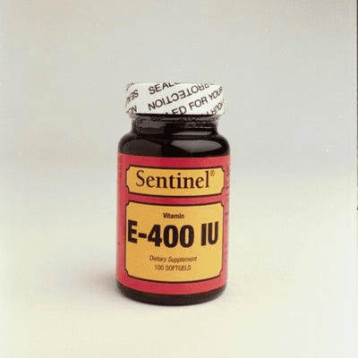 Sentinel vitamin E-400 iu 100 soft gels