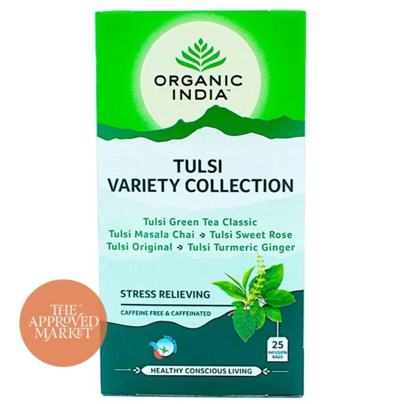 Organic India Tulsi Variety Collection 25 Bags