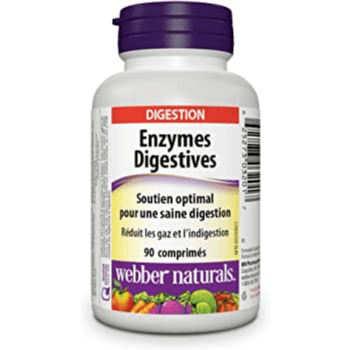 Webber Naturals Digestives Enzymes 90'S