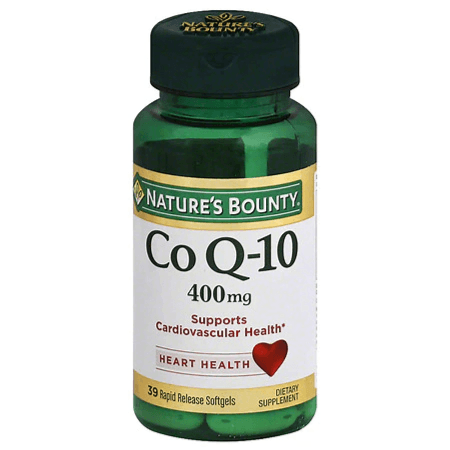 Natures Bounty Co Q-10 400mg Q 10 Softgels 39's