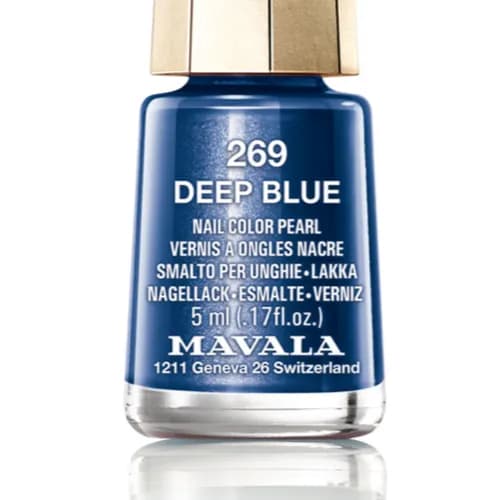 Mavala Nail Polish 269 Deep Blue