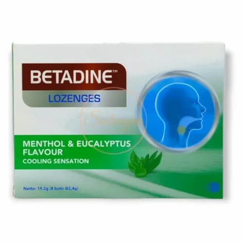 Betadine Lozenges Menthol And Eucalyptus 24's