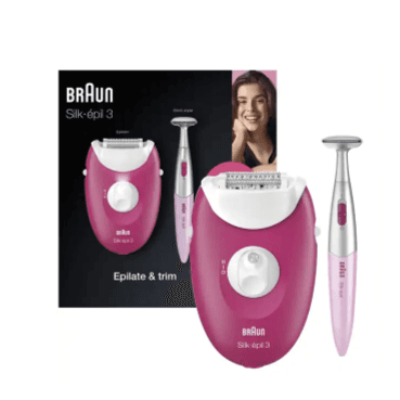 Braun Silk Epil 3 Epilator & Hair Trimmer