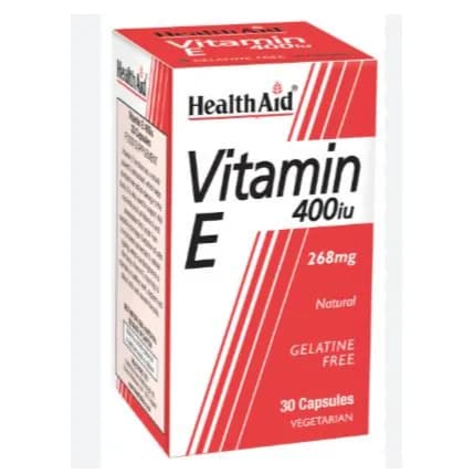 Health Aid Vitamin E 400iu 30 Capsules