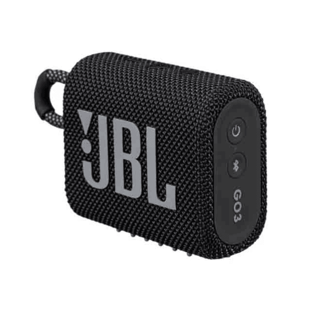 JBL Go3 Bluetooth Speaker - Black