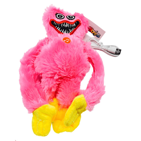 Huggy Wuggy Dancing Rechargeable Toys Pink Colour - 10225