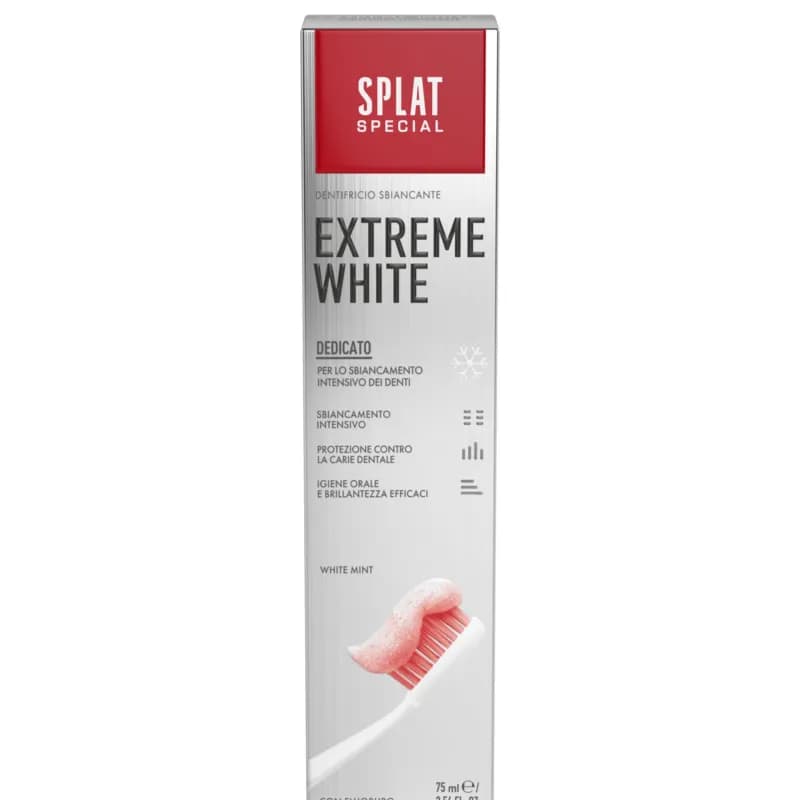 Splat Extreme White Toothpaste 75ml