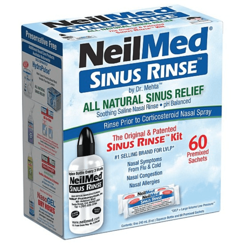 Neilmed Sinus Rinse Kit 60 Sachets