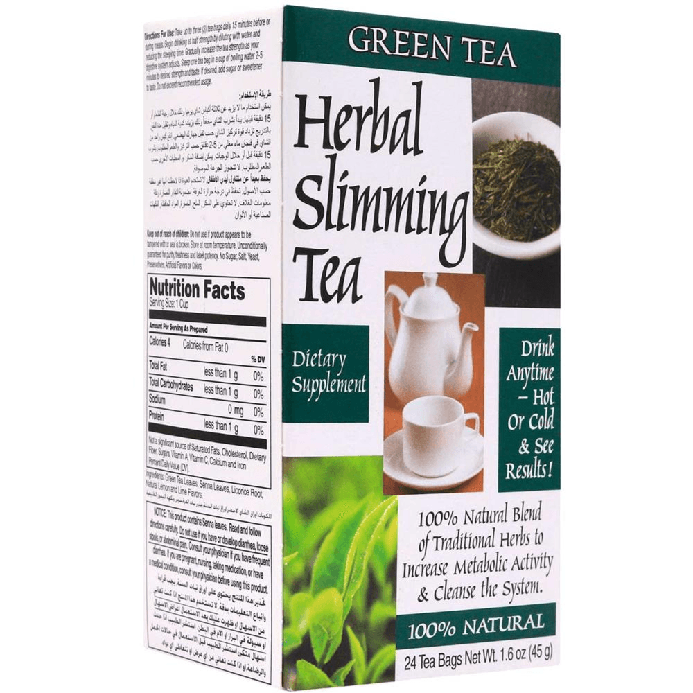 21St Century Slimming Tea Green Tea 24 Bags