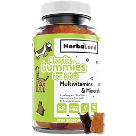 Herbaland Multivitamin And Minerals for kids 60 Gummies