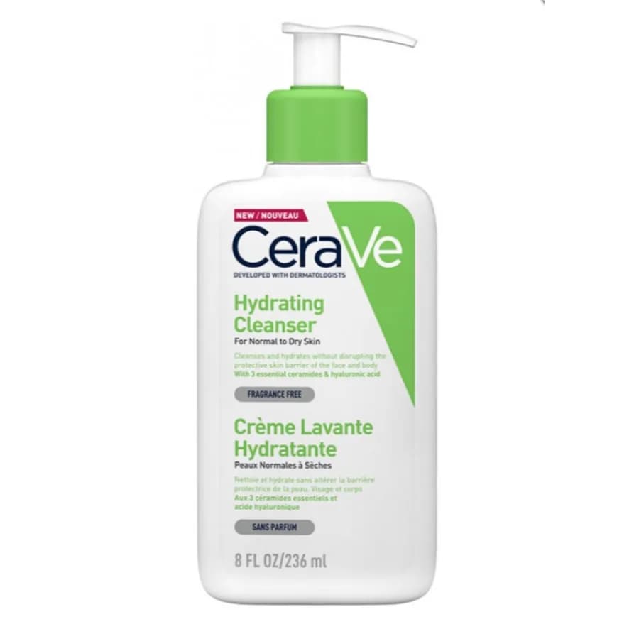 Cerave Hydrating Cleanser 236Ml-Fragrance Free