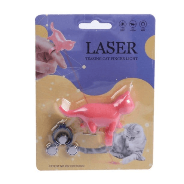 Laser Teasing Cat Finger Light