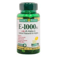 Natures Bounty - Vitamin E 1000 Iu Dl - alpha Tab 50's #2005510