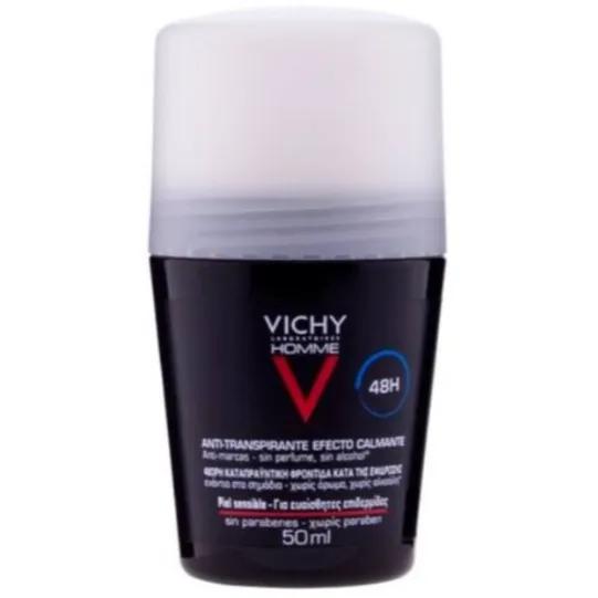 Vichy Homme Deo Roll On For Men 48hrs 50ml