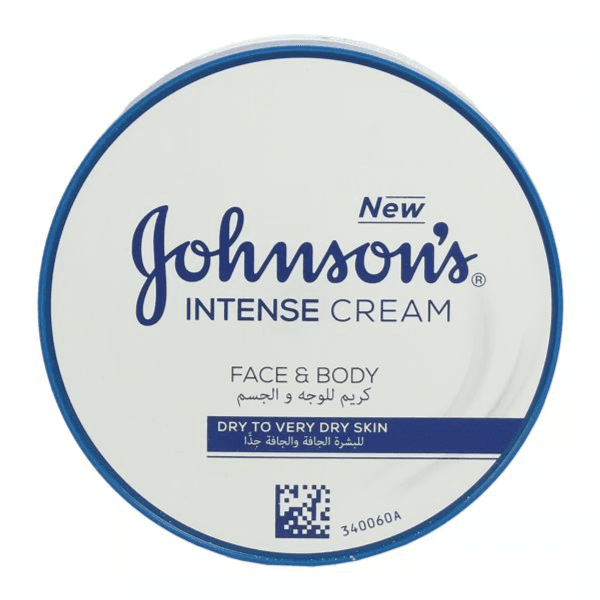 Johnsons Intense Face & Body Cream for Dry to very dry Skin 250ml