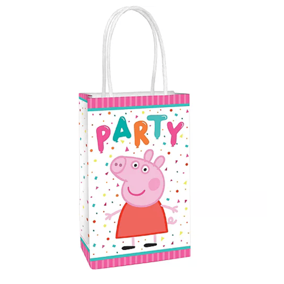 Peppa Pig Confetti Party Favor Bags