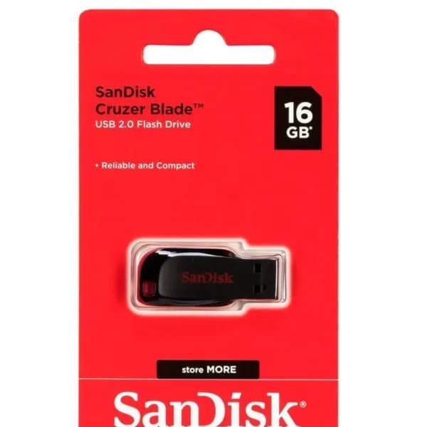 SanDisk Cruzer Blade USB 2.0 Flash Drive