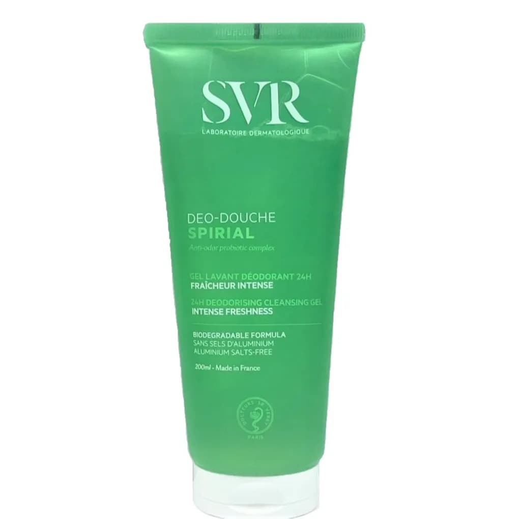 SVR Spirial Deo Douche Deodorizing Cleansing Gel 200ml