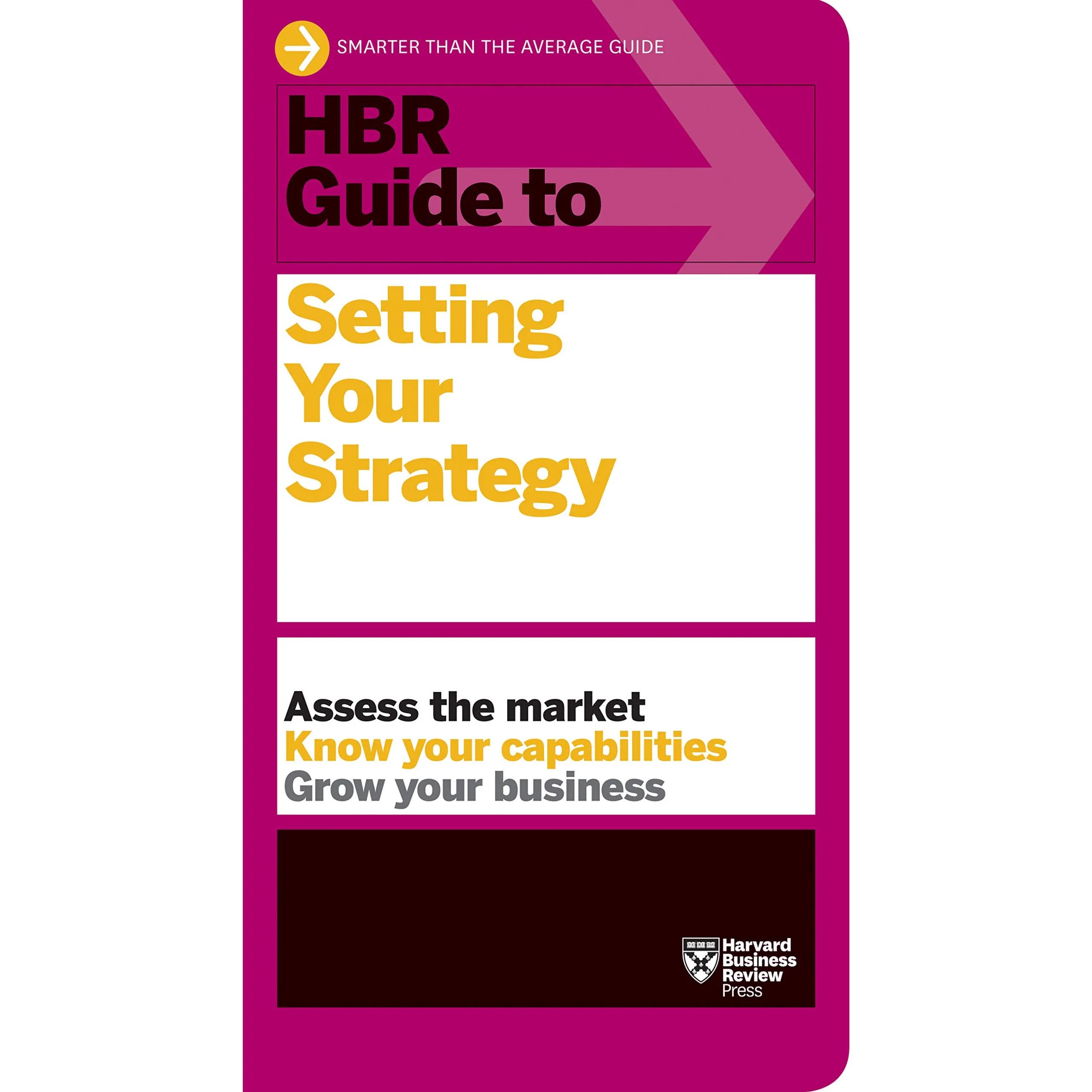 698925 Hbr Guide To Setting Your Strategy (Trade Paperback / Paperback) By Review, Harvard Business