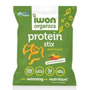 Iwon Organic Protein Stix Spicy Sweet Peppers Flavour 42g