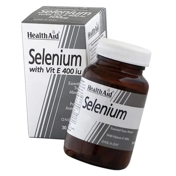 Health Aid Selenium +vitamin E Cap 30 S