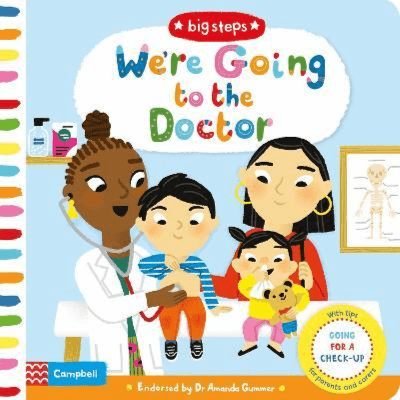 004038 We're Going To The Doctor: Preparing For A Check-up (Board Book) Illustrated By Cocklico, Marion