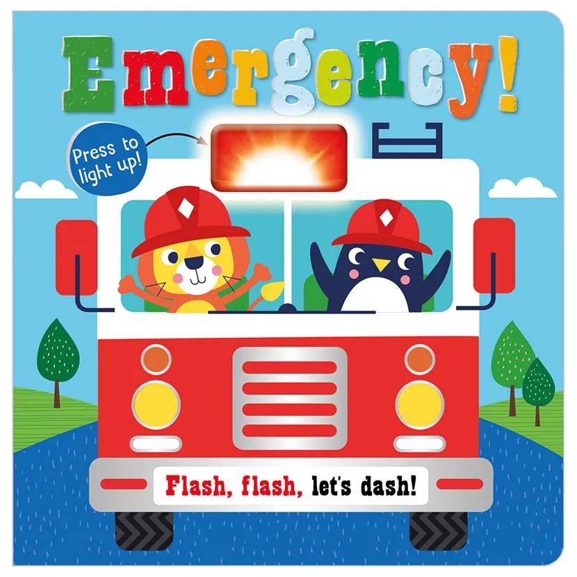 437042 Emergency! (Board Book) Illustrated by Kershaw, Hayley