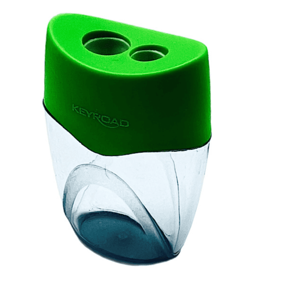 Keyroad 2 Hole Sharpener Green Color - 9716