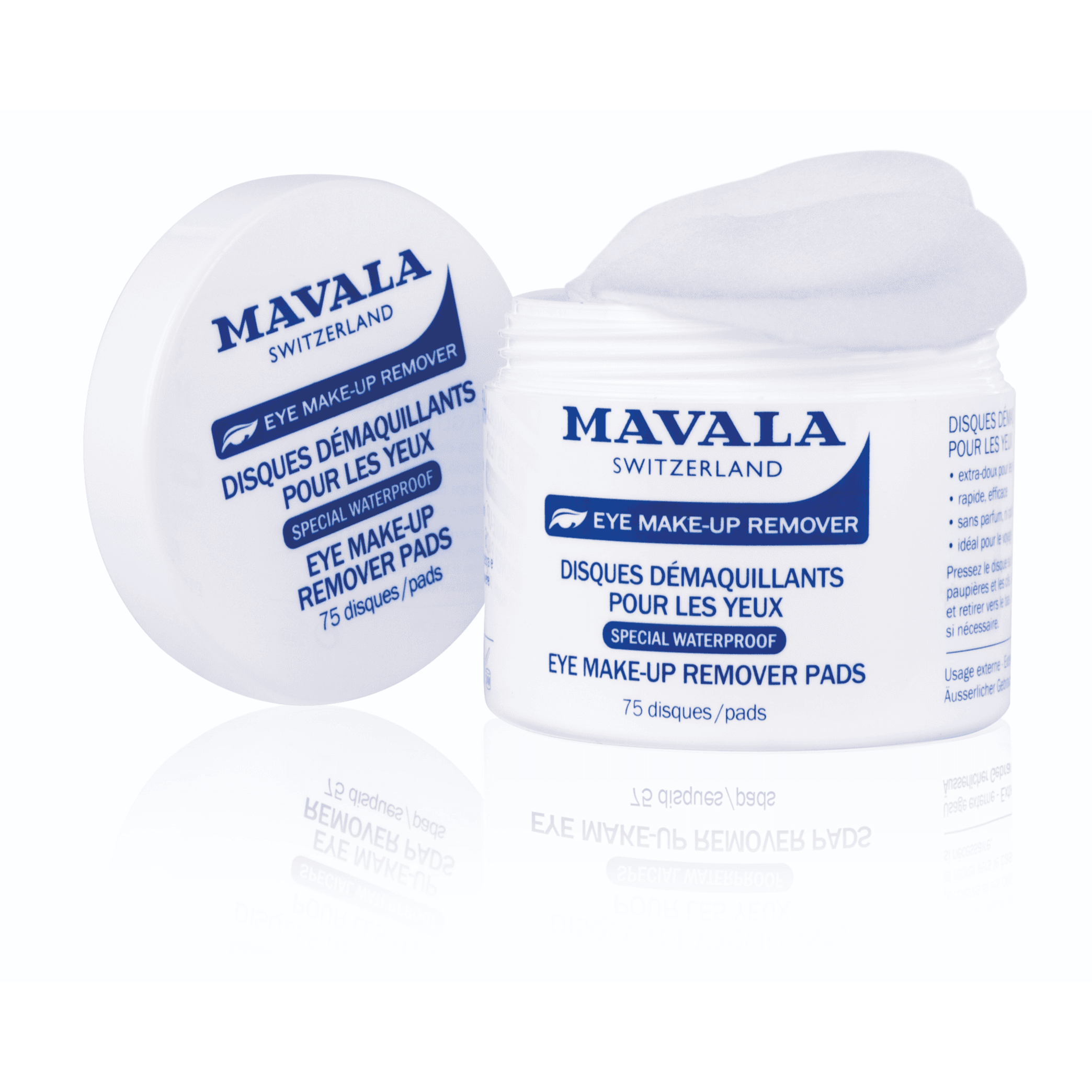 Mavala Eye Make Up Remover Pads 75 Pcs No.2962