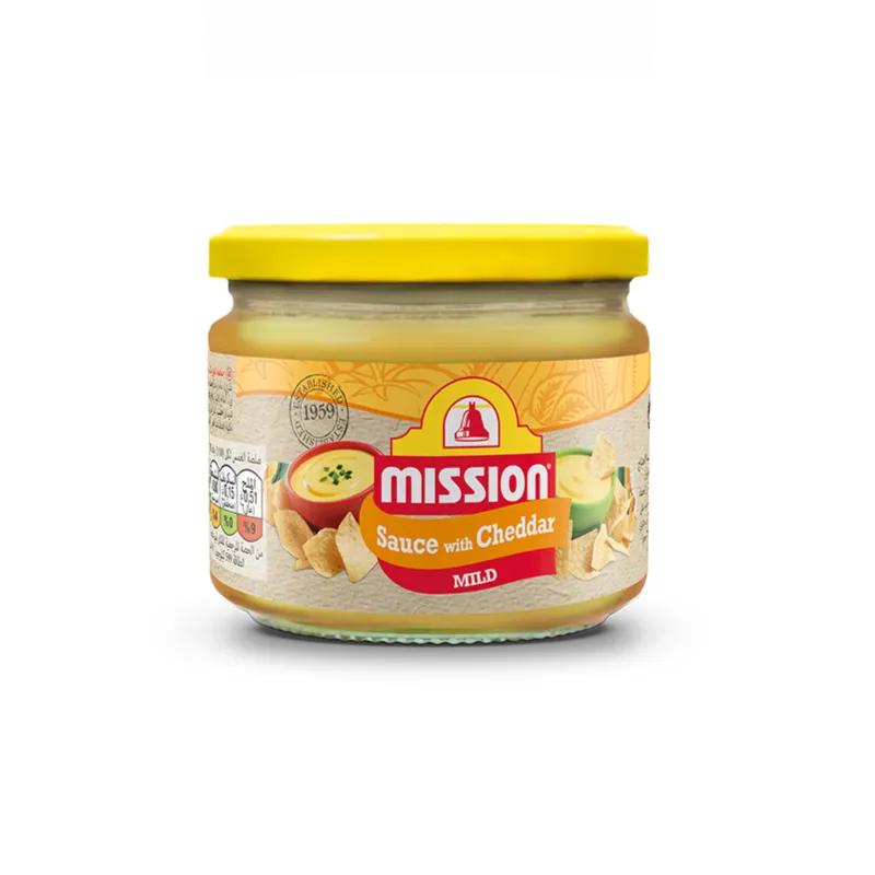 Mission Salsa Cheddar Mild 300g