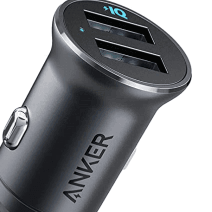 Anker 24w USB A Car Charger