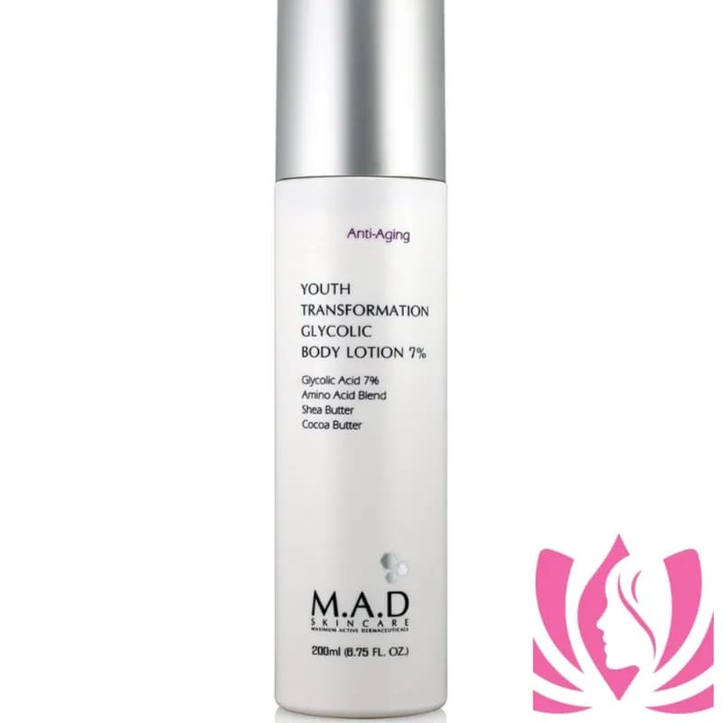 M.a.d. Skincare Youth Transformation Glycolic Body Lotion 7%