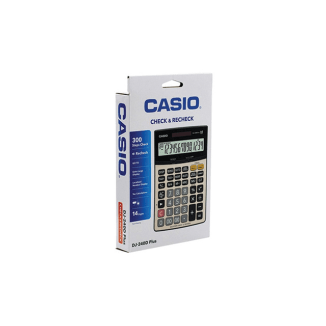 Casio Calculator DJ-240D Plus