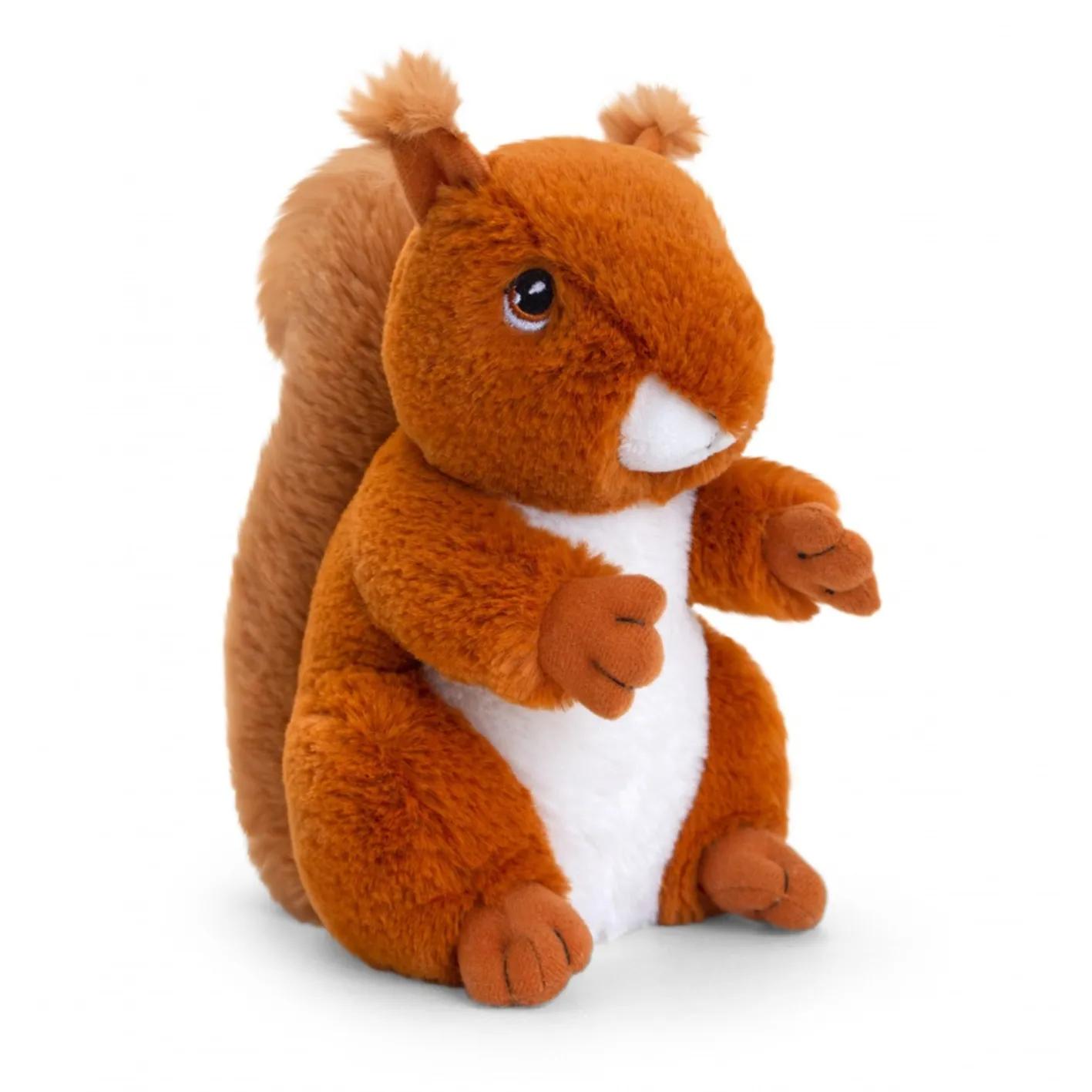 Keel Toys Keeleco 19cm Eco-friendly Red Squirrel Soft Toy Plush